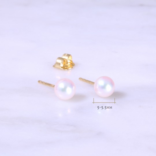 The Finest Akoya Pearl Earstuds