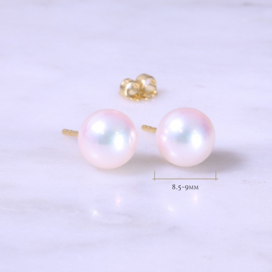 The Finest Akoya Pearl Earstuds