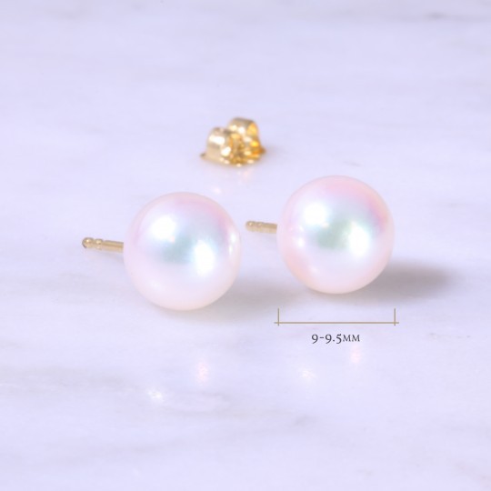 The Finest Akoya Pearl Earstuds