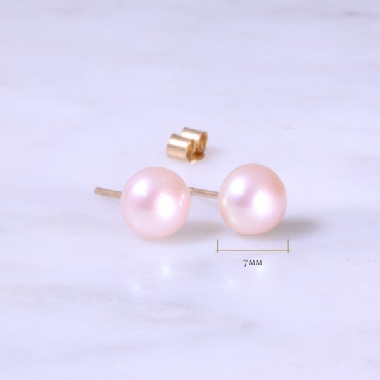 Pink Fresh Water Pearls