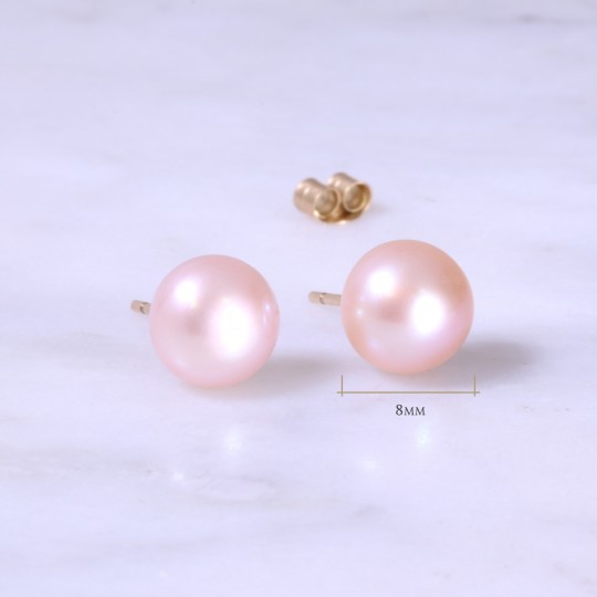 Pink Fresh Water Pearls