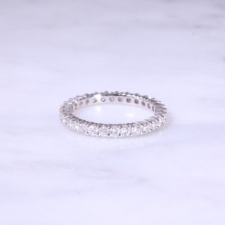 Claw Set Diamond Full Eternity Ring