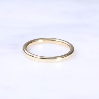 18ct 2mm Court Wedding Ring