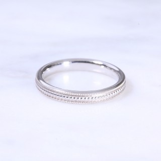 18ct 2.5mm Bead Wedding Band