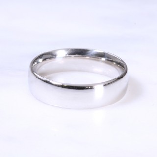 Platinum 6mm Court Wedding Ring