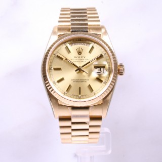 Rolex Day-Date 36mm 18ct yellow gold 18038